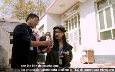 CHARLENE REN , LA JOVEN INGENIERA QUE LE DIO LA OPORTUNIDAD A LOS HABITANTES RURALES DE CHINA DE CONSUMIR AGUA POTABLE.
