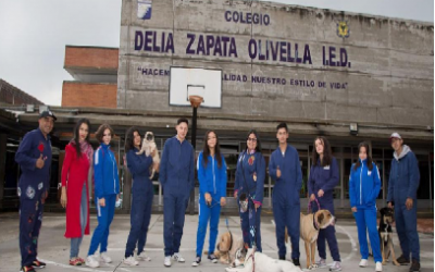 EL COLEGIO DE BOGOTÁ QUE SE CONVIRTIÓ EN UN REFUGIO PARA ANIMALES SIN HOGAR
