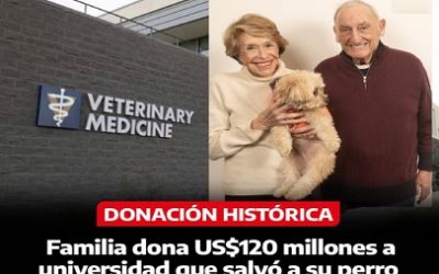 JOAN Y SANFORD I. WEILL, DONAN 120 MILLONES DE DÓLARES AL HOSPITAL QUE SALVÓ A SU PERRO