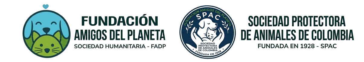logos fundación amigos del planeta y SPAC